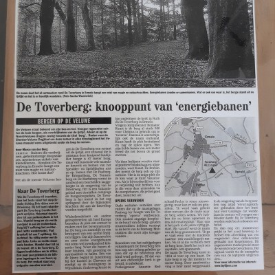 De Toverberg in de krant